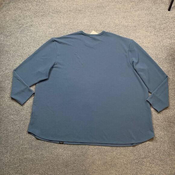 One Bone Shirt Mens 7 Big Tall Cadet Long Sleeve Crew Neck Stretch Moisture Wick - Picture 8 of 10